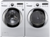 LG White Front Steam Washer 3.6 Cu. Ft. 5