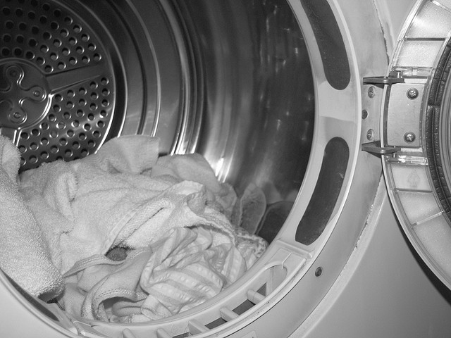 Clothes in dryer