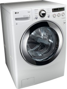  LG White Front Steam Washer 3.6 Cu. Ft. 